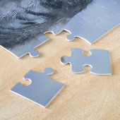 Snow Owl Photo Puzzle Legpuzzel (Zijkant)