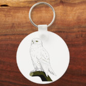 Snow Owl Sleutelhanger (Voorkant)