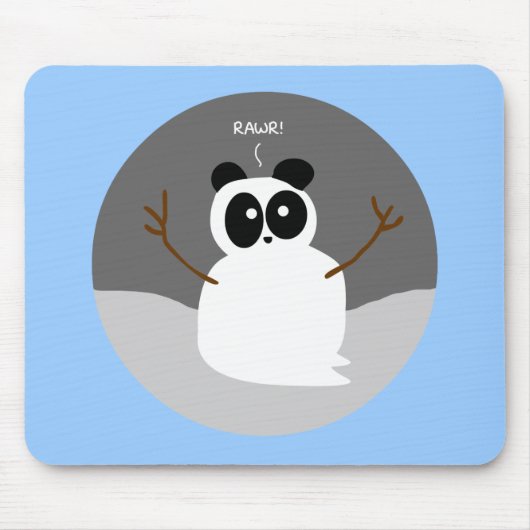 Snow Panda Muismat (Voorkant)