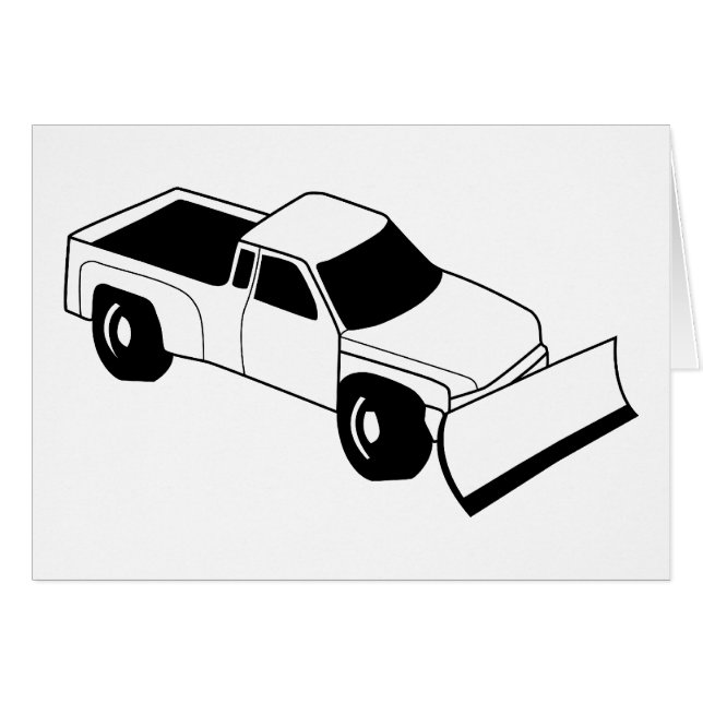 snow plow truck (Devant horizontal)