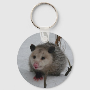 Snow Possum Sleutelhanger