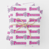 Snow Princess Inpakpapier Vel (In situ)