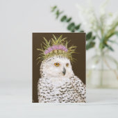 Snow Queen briefkaart (Staand voorkant)