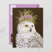 Snow Queen briefkaart (Voorkant / Achterkant)