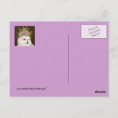 Snow Queen briefkaart (Achterkant)