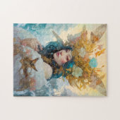 Snow Queen Fantasy Kunst Legpuzzel (Horizontaal)