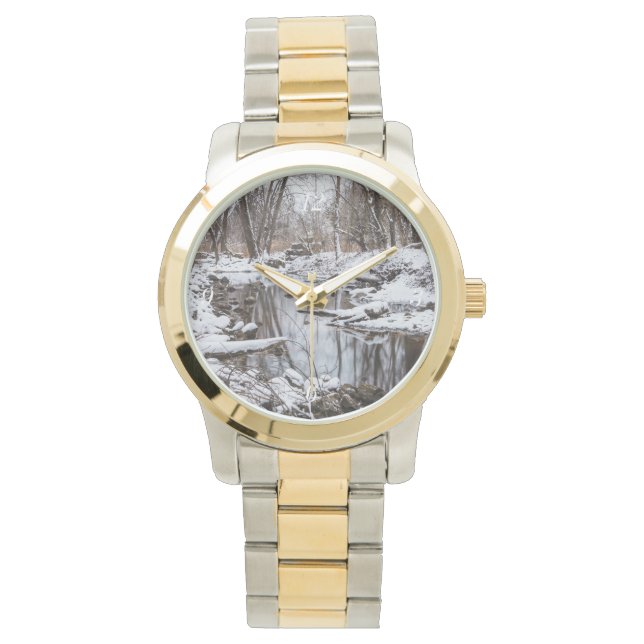 Snow Riverside Horloge (Voorkant)