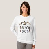 Snow Rocks T-shirts en geschenken (Voorkant volledig)