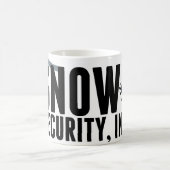 Snow Security mug #1 (Centre)