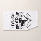 Snow Ski Aprés Ski Repat Handdoek (Handdoek)