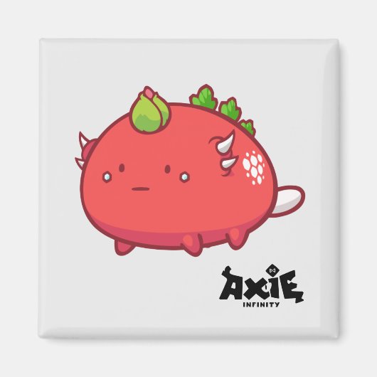 Snow Tomato Axie Infinity blockchain game Magnet Magneet (Voorkant)