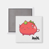 Snow Tomato AxieInfinity jeu blockchain Magnet (Recto/Verso)
