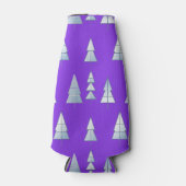 Snow Trees Elegant Winter Flesjeskoeler (Voorkant)