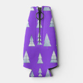 Snow Trees Elegant Winter Flesjeskoeler (Achterkant)