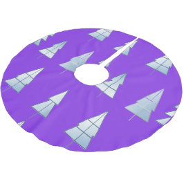 Snow Trees Elegant Winter Kerstboom Rok