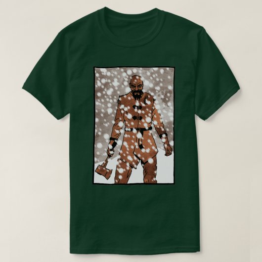 Snow Warrior T-shirt (Design voorkant)
