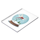 Snow Wereldbol Dragonfly Notitieboek (Linkerzijde)