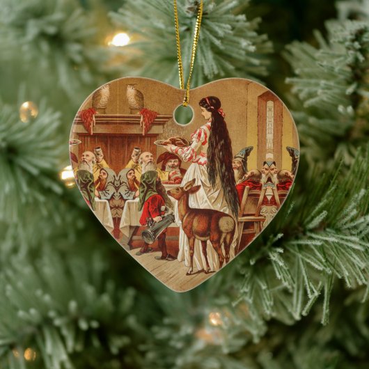 Snow White – Fairy tale – Märchen – Grimm Keramisch Ornament (Boom)