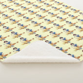 Snow White Sherpa Blanket Deken (3/4)