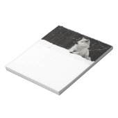 Snow Wolf Notitieblok (Gedraaid)