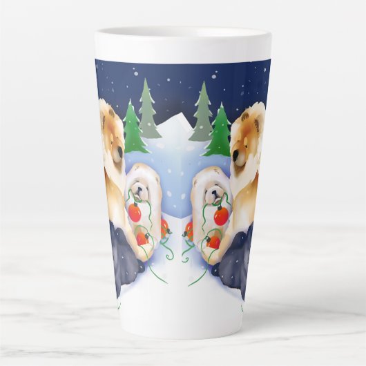 SNOWBABIES Chow 2020 Mug de vacances (Devant)