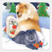 SNOWBABIES Chow Stickers (Voorkant)