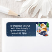 SNOWBABIES - Personnaliser sur les étiquettes d'ad (En situation)