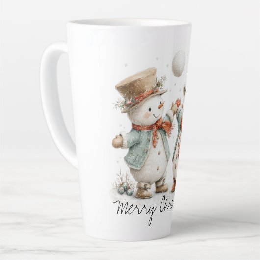 Snowball Cheers and Frosty High-Fives Latte Mok (Linkerhoek)