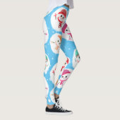 Snowball en Snowman Blue Leggings (Rechts)