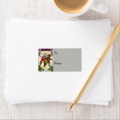 Snowball Fight  Gift Label (Insitu)