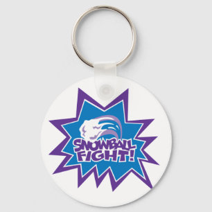Snowball Fight. Sleutelhanger