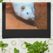 Snowball White Rat Kitchen Towel Theedoek (Gevouwen)