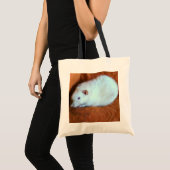 Snowball White Rat Sac fourre-tout (Devant (produit))
