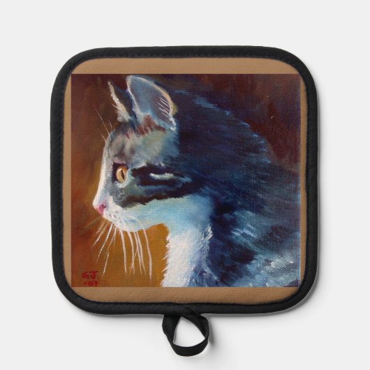 Snowbell au soleil, Maniques et dessous de plat (Recto)