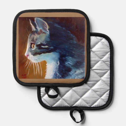 Snowbell in de zon, Oven Mitts & Pot Houders (Voorkant / Achterkant)