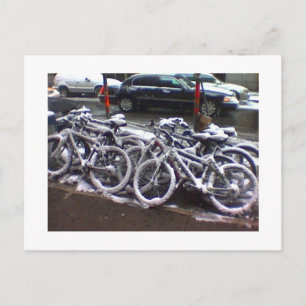 Snowbikes Briefkaart