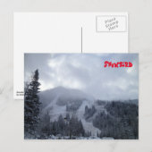 Snowbird Briefkaart (Voorkant / Achterkant)
