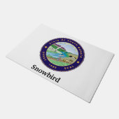 Snowbird Personaliseren Deurmat (Schuin)