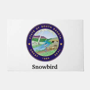 Snowbird Personaliseren Deurmat