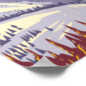 Snowbird Ski Area Winter Utah Poster (Hoek)