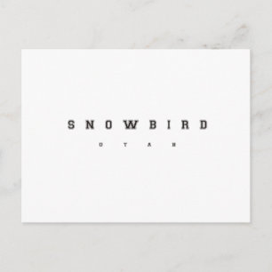 Snowbird Utah Briefkaart