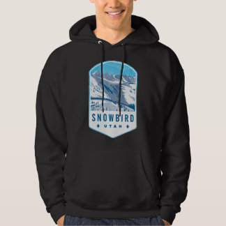 Snowbird Utah Ski Badge Hoodie