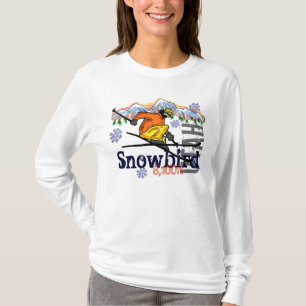 Snowbird Utah ski elevatie hoodie T-shirt
