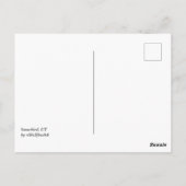 Snowbird - zomer briefkaart (Achterkant)