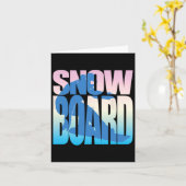 Snowboard3 Kaart (Gele Bloem)