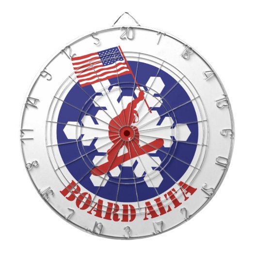 Snowboard Alta Dartbord (Voorkant)