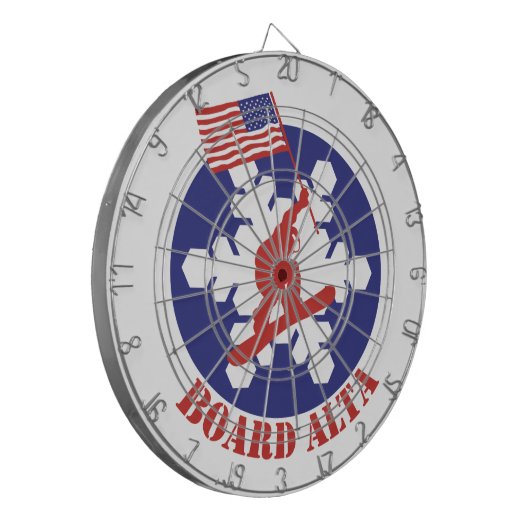 Snowboard Alta Dartbord (Voorkant Links)