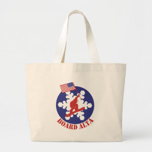 Snowboard Alta Grote Tote Bag