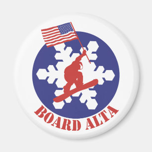 Snowboard Alta Magneet