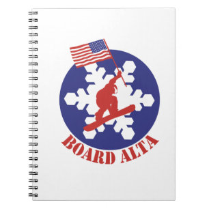 Snowboard Alta Notitieboek